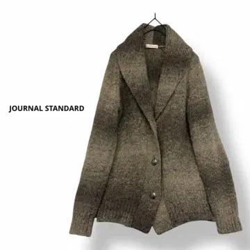 JOURNAL STANDARD 알파카 가디건 인디언 콘초 3연