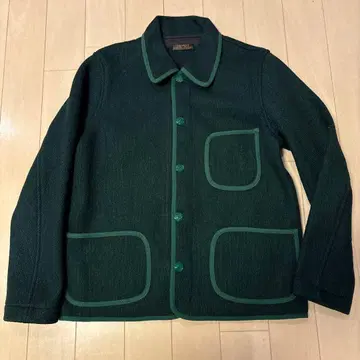 미used 풀카운트 브라운 비치 자켓 38 그린