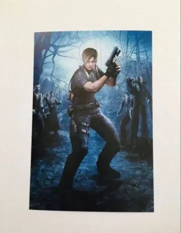 바이오하자드4 Resident Evil 4 25th 엽서