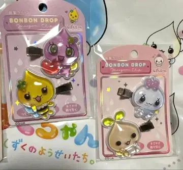 시즈쿠짱 봉봉드롭 앞머리 클립 2개 세트