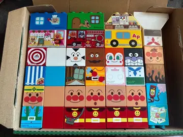 호빵맨 블록 라보 세균맨 카레빵맨 짤랑이