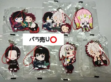 귀멸의 칼날 캡슐 러버 마스코트