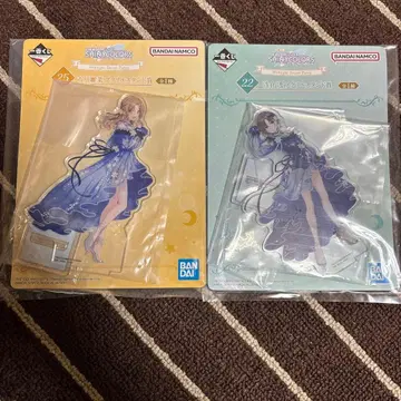 제일복권 아이돌 마스터 샤이니 컬러즈 아크릴 스탠드 2종 세트