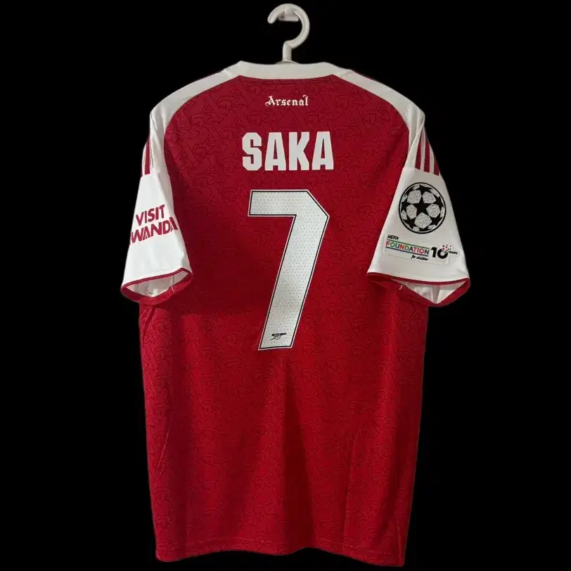 25/26 Arsenal third NO.7 Saka uniform on Bunjang Global Site.