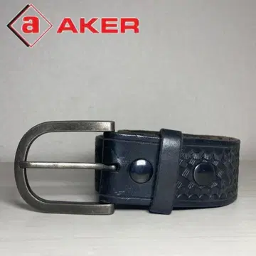 AKER 에이커 개리슨 벨트 바스켓 위브 블랙 XL