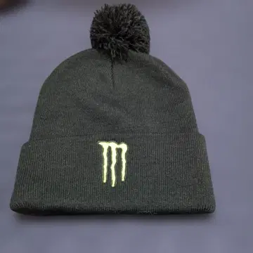 몬스터 에너지 니트 모자 폼폼 포함