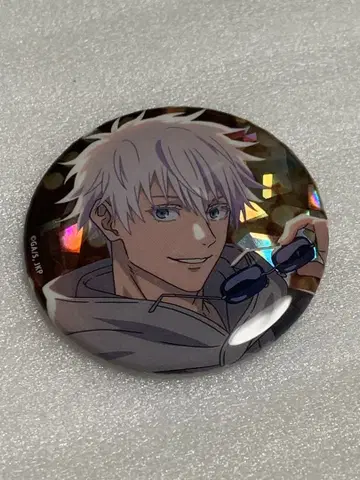 주술회전 홀로그램 캔뱃지 고죠 사토루 일루미네이션