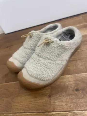 KEEN 하우저 쓰리 슬라이드 슬립온 24cm 베이지 킨