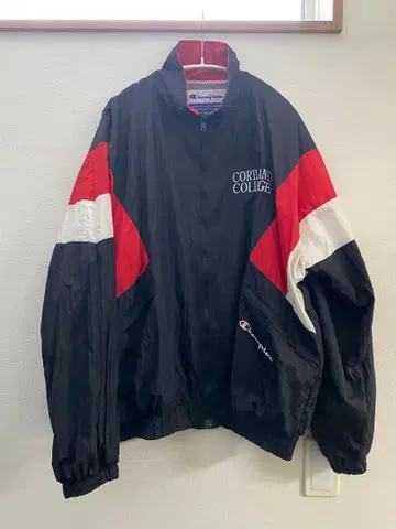champion 칼리지 로고 나일론 자켓 챔피온 90s