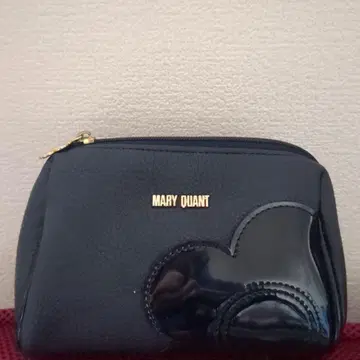메리 퀀트 네이비 파우치