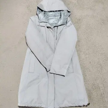 두클라쎄 라이트 그레이 리버서블 코트