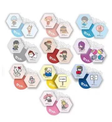 은혼 산리오 트레이딩 쌓기 블록 세트