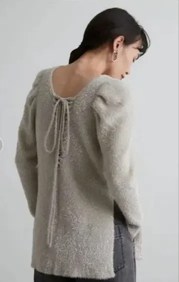 styling 라메 니트