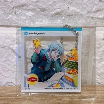 아이돌리쉬 세븐 Lipton 콜라보 당선품 아크릴 키링 요츠바 타마키