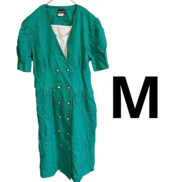 스튜어트 앨런 그린 반팔 셔츠 원피스 M 사이즈