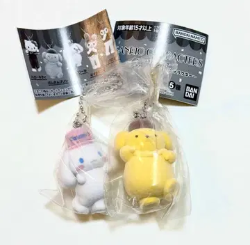 산리오 캐릭터즈 미니어처 참 라이브 캐릭터 폼폼 시나몬