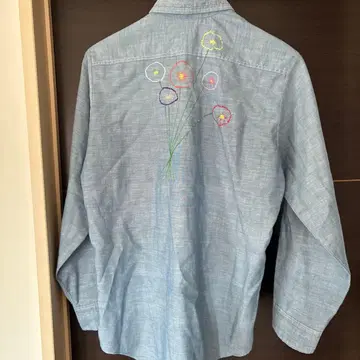 빅맥 70s 샴브레이 자수 셔츠