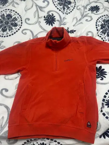 CHERVO 오렌지 플리스 자켓 46