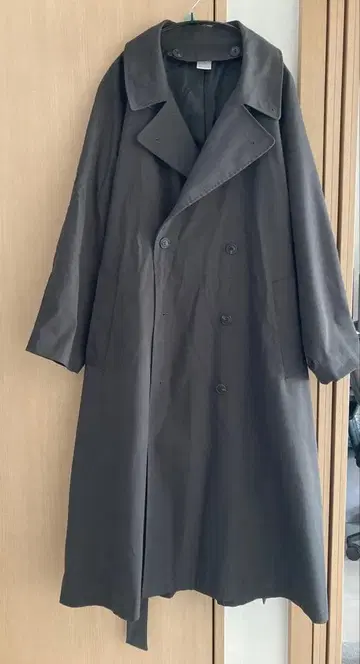 캐스퍼 존 트렌치코트 S 롱