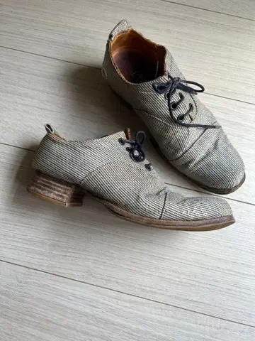 Paul harnden 폴 하덴 스트라이프 옥스퍼드 신발