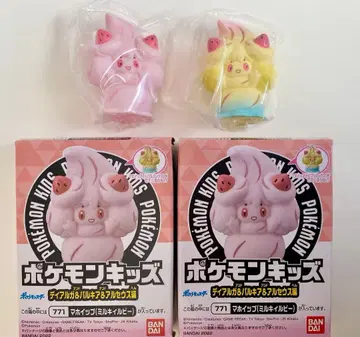 포켓몬 키즈 마호이프 밀키 루비 트리플 믹스 손가락 인형 피규어