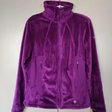 컬럼비아 퍼플 플리스 자켓