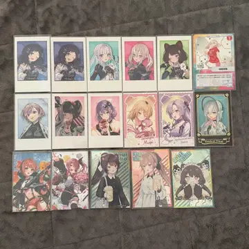 니지산지 여성 라이버 17장 일괄 판매, 개별 판매 가능