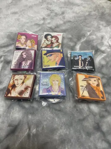 NANA CD풍 아크릴 참 캡슐 토이 8개 세트