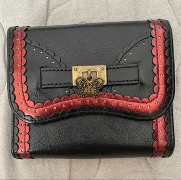 [ 새상품급 ] ANNA SUI 안나수이 버터플라이 가마구치 삼단 접이식