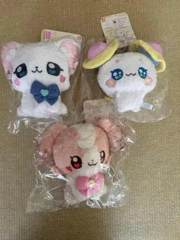 [새상품] 프리큐어 쁘띠큐어 봉제 인형 3체 세트