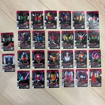 CSM 풍 가면라이더 디케이드 라이더 카드 34장 헤이세이 레이와