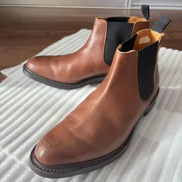 [ REGAL/리갈 ] 사이드 고어 부츠 29R 브라운 26.0cm