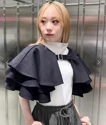 [ SINN ] Narcissus 오리지널 데님 프릴 암 탑