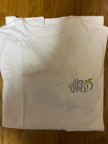 Mrs. GREEN APPLE antenna 특전 T셔츠 화이트