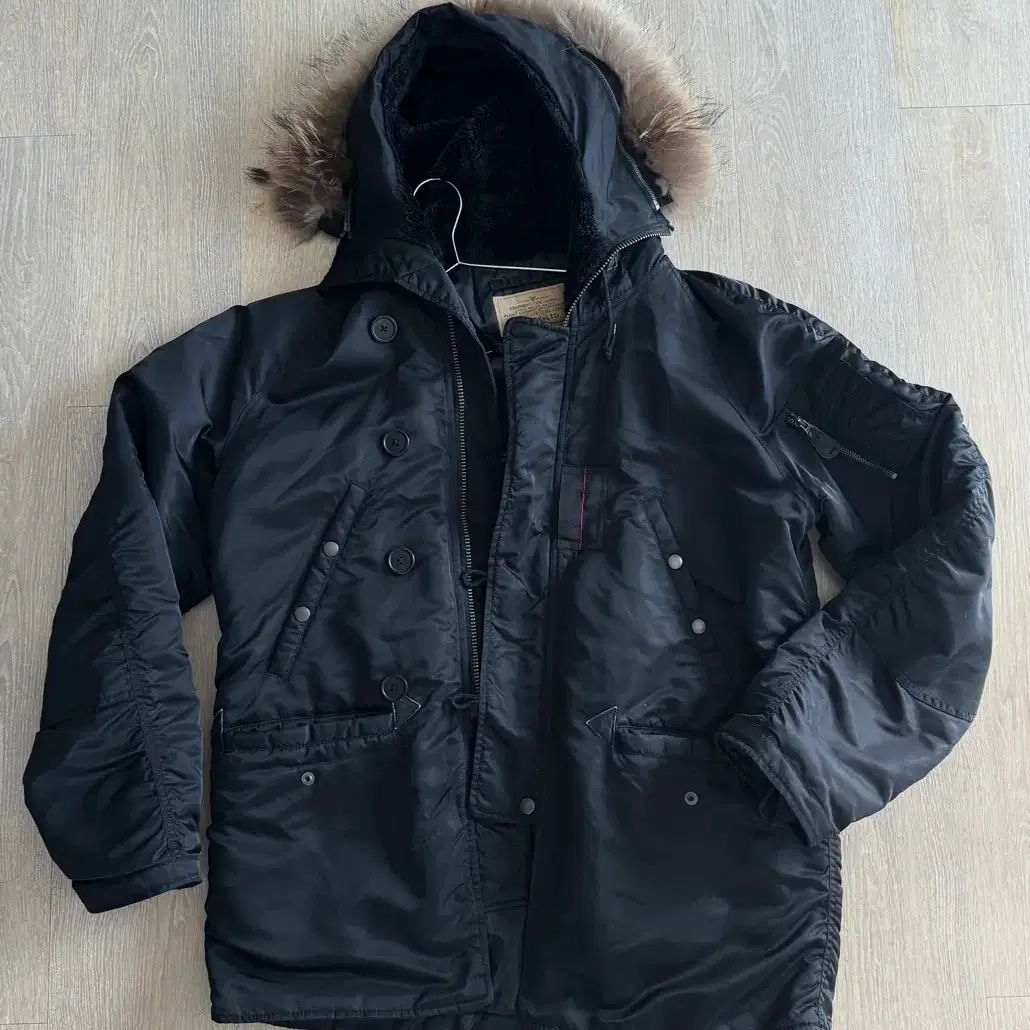 Jacket multi-pocket bomber padding jumper Code Graphy large