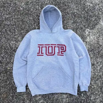 [SOFFE] 칼리지 로고 후드티 소피 짧은 기장 두꺼운 후드