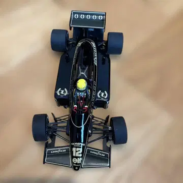 미니챔프 슬로우 로터스 97T 아일톤 세나 르노 1/18 상자 없음