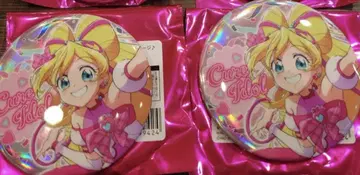 너와 아이돌 프리큐어 큐어 아이돌 드리스타 캔뱃지 x 2