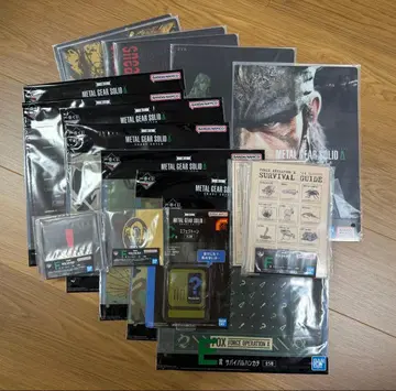 메탈기어 솔리드 제일복권 묶음 판매