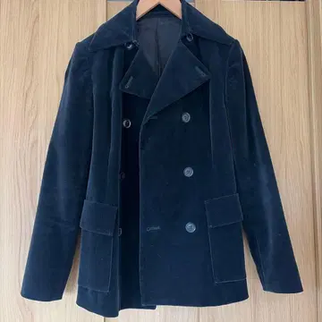 ofuon 블랙 피 코트 38