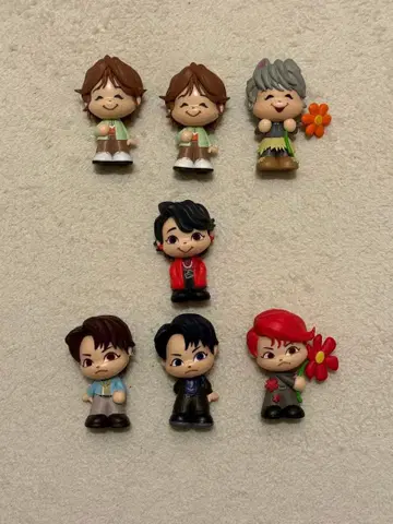 MGA 미세스 그린 애플 FJORD 피규어 가챠 7개 세트