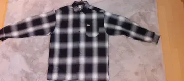 CALTOP 멕시코제 옴브레 체크 셔츠 L 사이즈