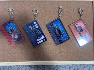 봇치 더 록! 밴드 카세트 테이프풍 아크릴 참 4개 세트