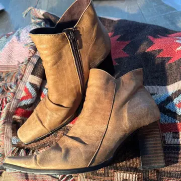 가죽 신발 쇼와 레트로 일본제 23