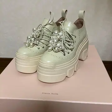 Simone Rocha 비쥬 통굽 펌프스