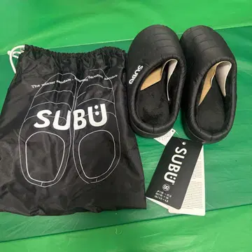 SUBU 겨울용 슬립온 블랙 35-36