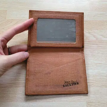 Jean Paul GAULTIER 클래식 가죽 패스 케이스