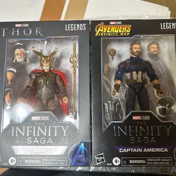 MARVEL LEGENDS 오딘 & 캡틴 아메리카 2체 세트