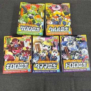 개구리 중사 케로로 케로로 로봇 5세트