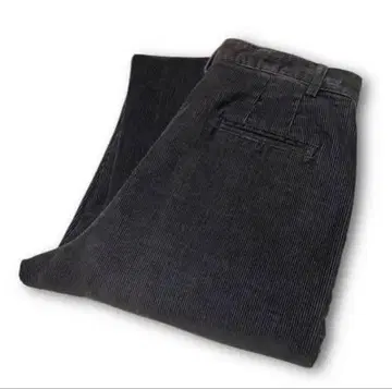 Lands end 블랙 코듀로이 팬츠